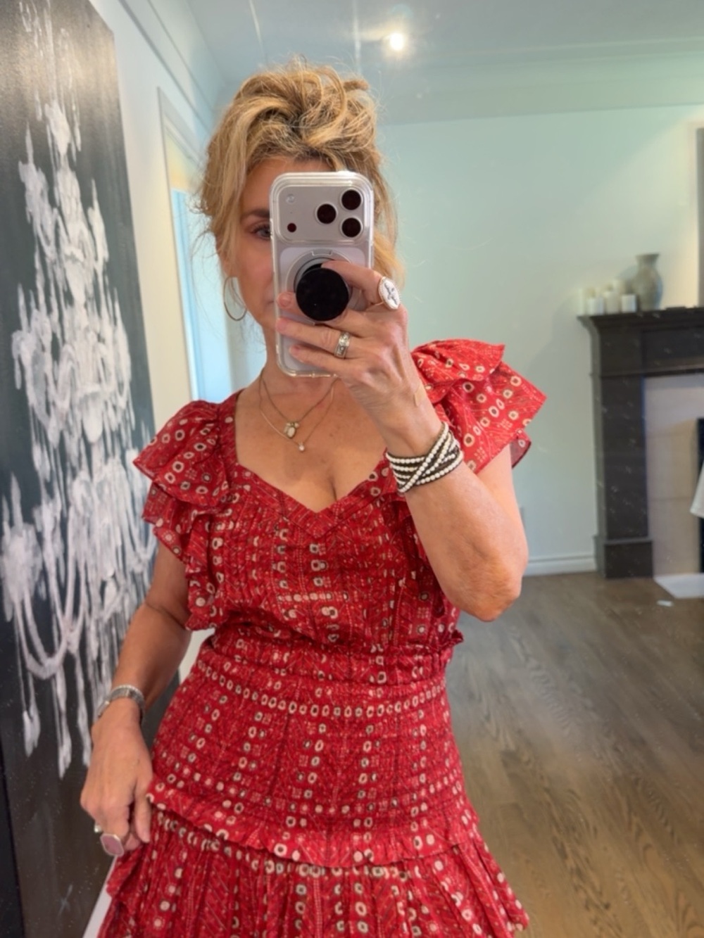 Isabel Marant blouse and skirt